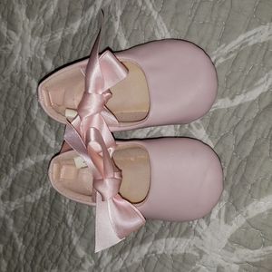 Baby girl ballerina pink shoes